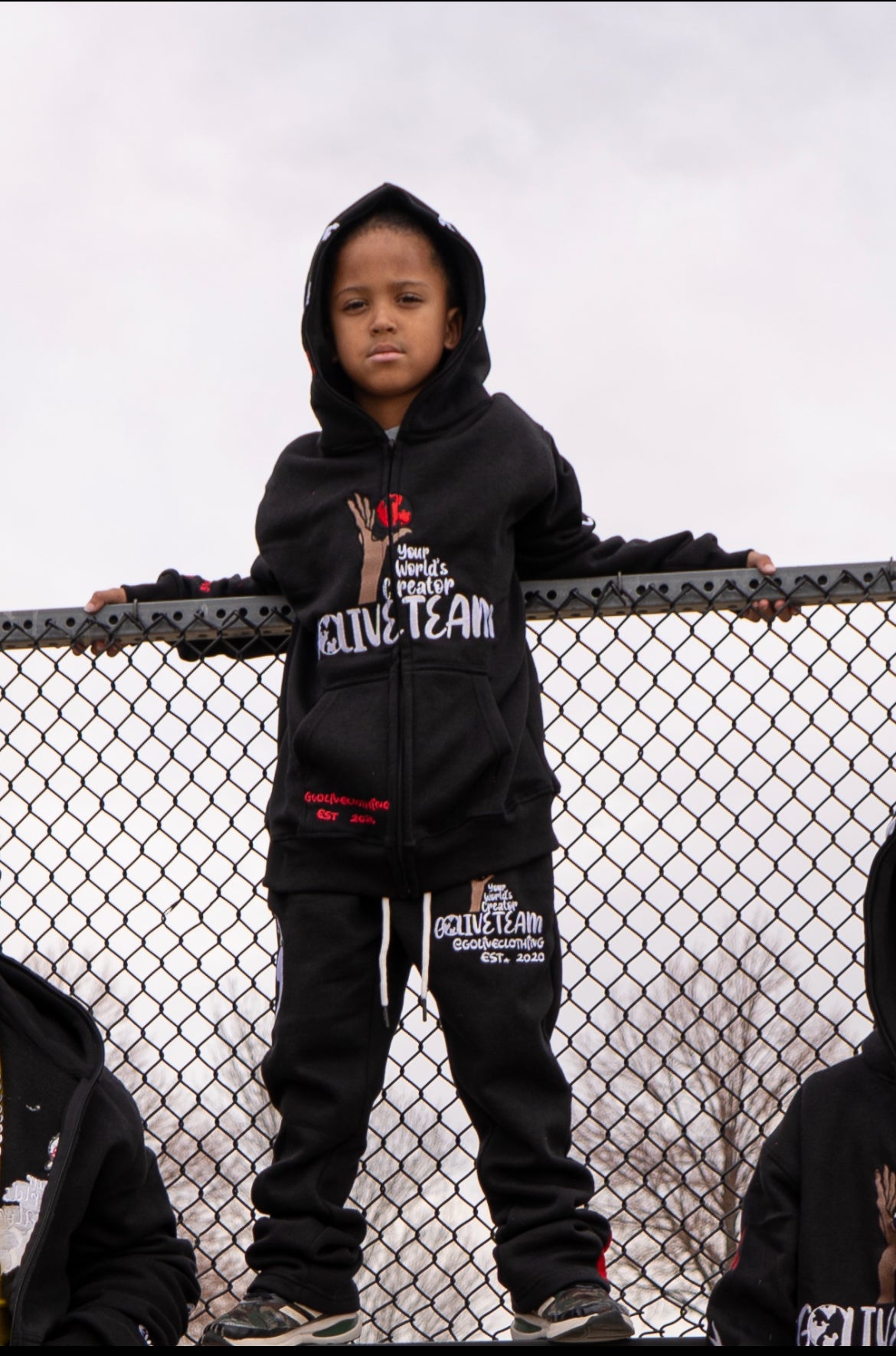 Youth YWC X GLT Black Jumpsuit
