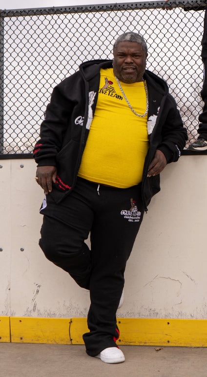 GLT X YWC Embroidered Yellow Tee