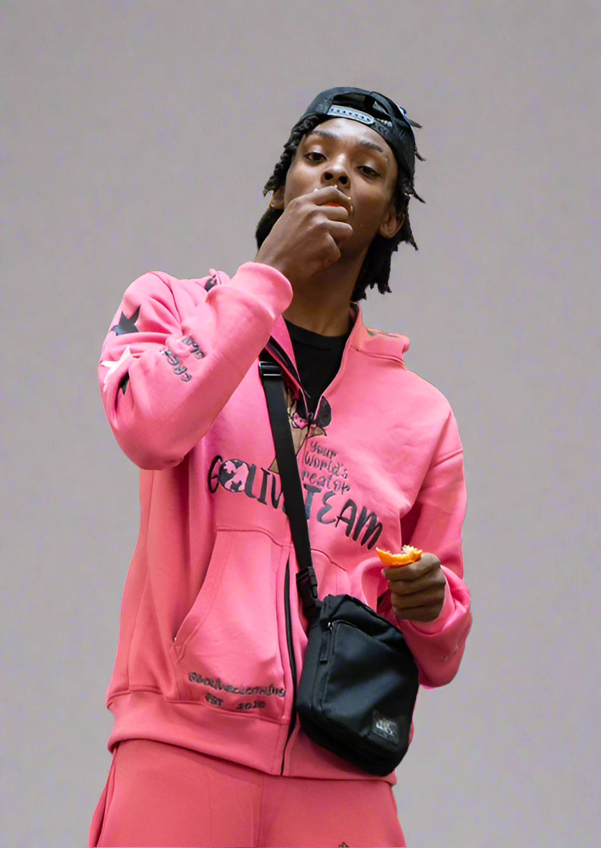 YWC X GLT Pink "Your Way" Full Zip