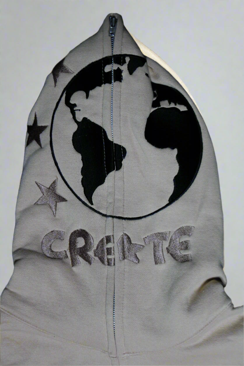 GLT X YWC Beige Full Zip