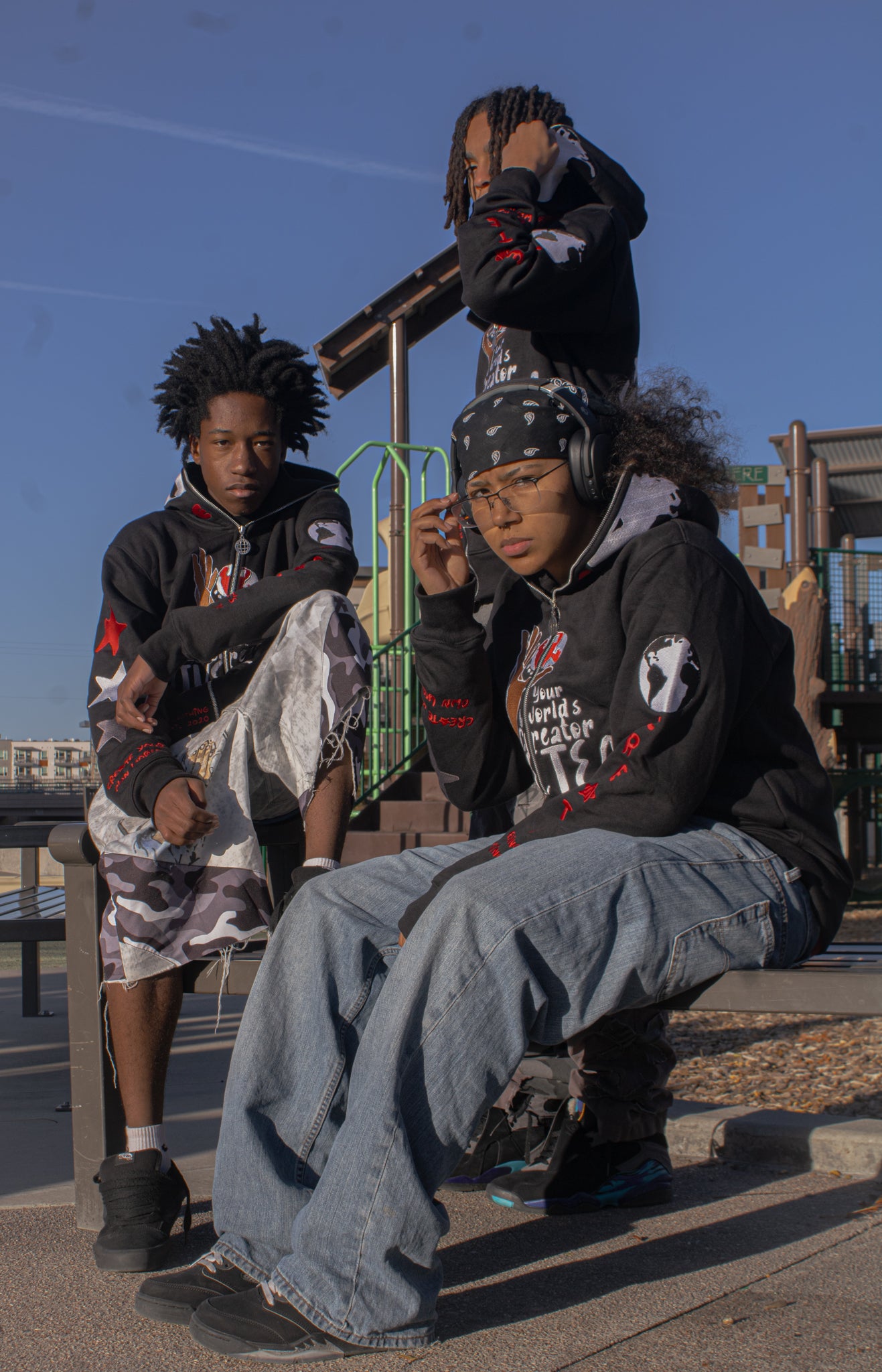 YWC X GLT Black "Your Way" Full Zip