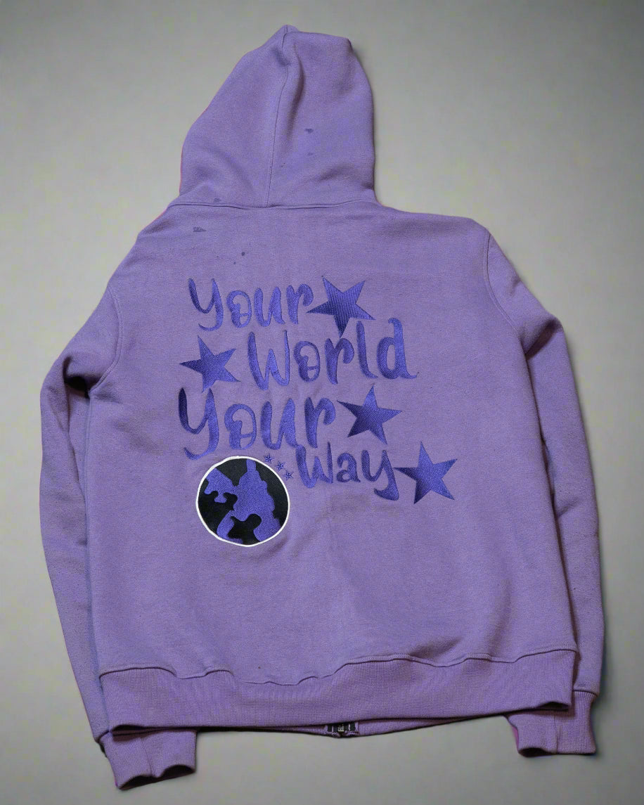 Youth YWC X GLT Purple "Your Way" Hoodie