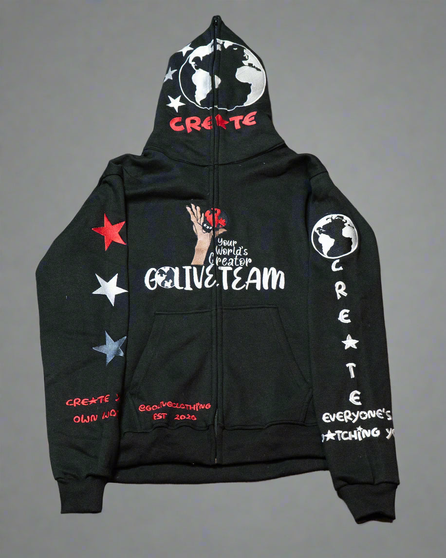 YWC X GLT Black Jumpsuit