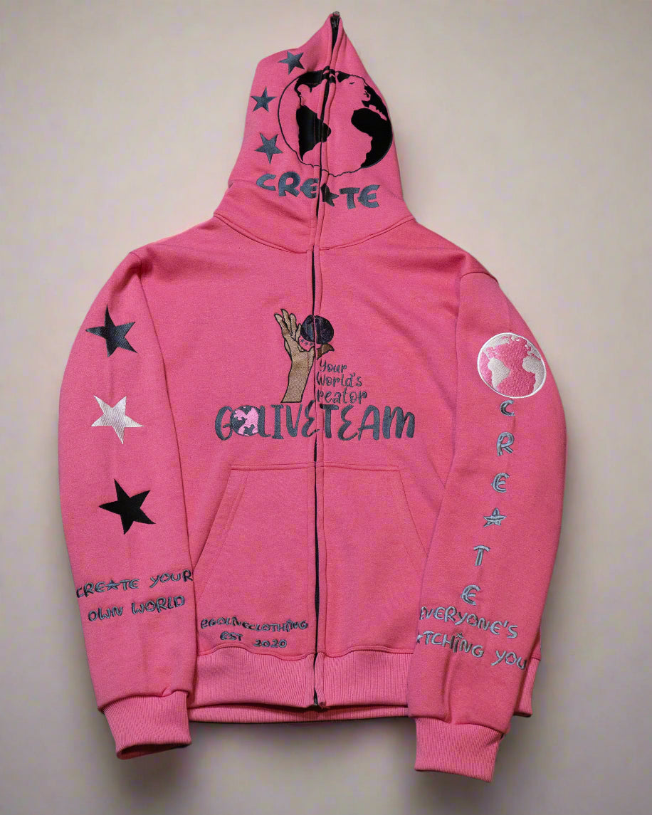 YWC X GLT Pink Jumpsuit