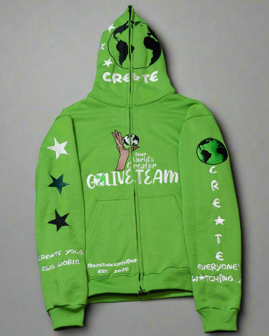 YWC X GLT Green Jumpsuit