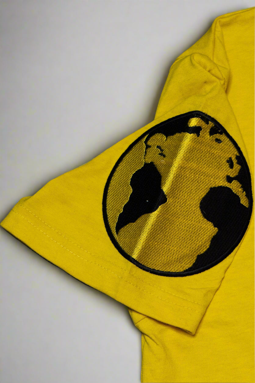 GLT X YWC Embroidered Yellow Tee