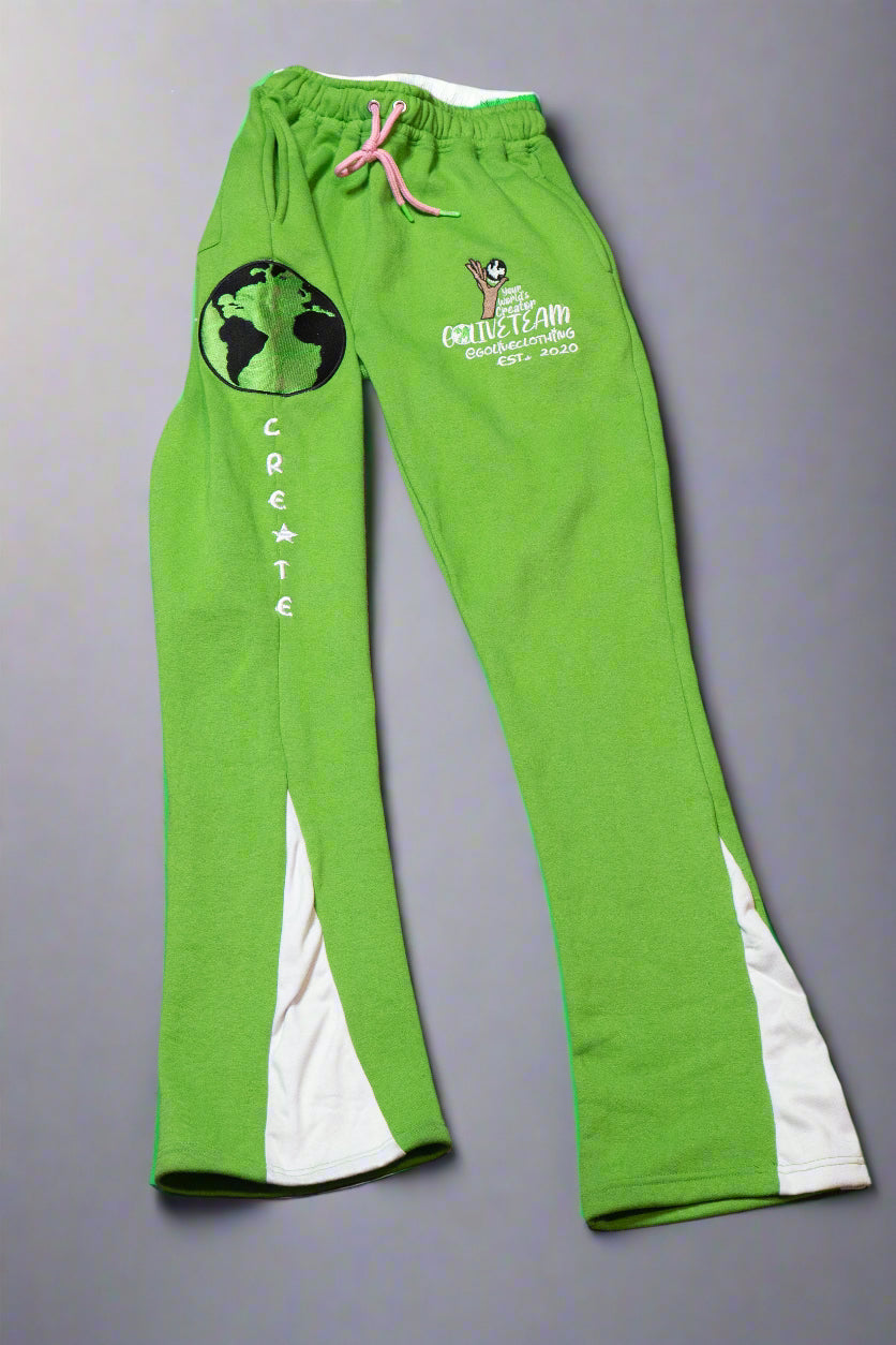 YWC X GLT Green Jumpsuit
