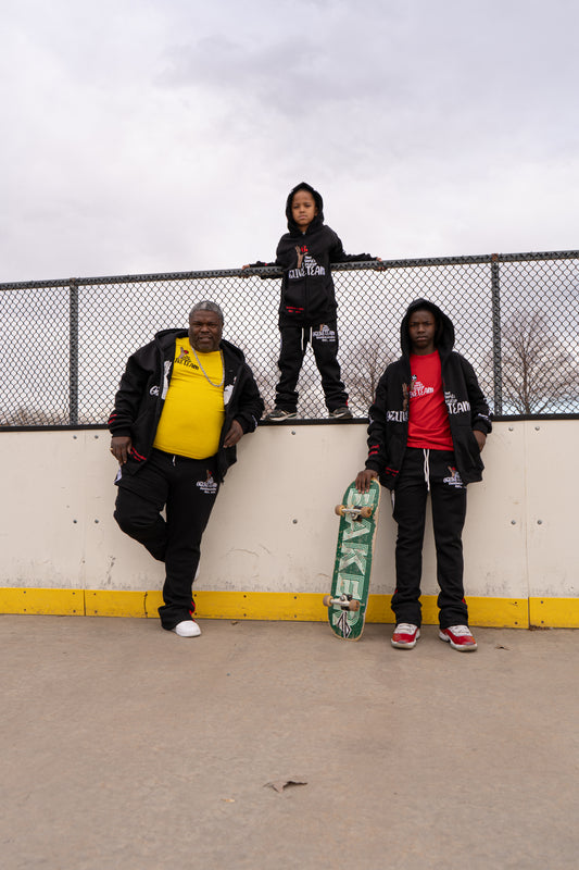 YWC X GLT Black Jumpsuit