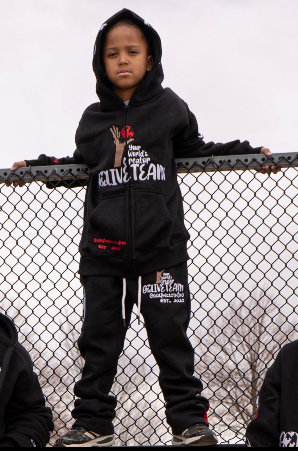 Youth YWC X GLT Black "Your Way" Hoodie
