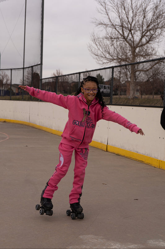 Youth YWC X GLT Pink Jumpsuit