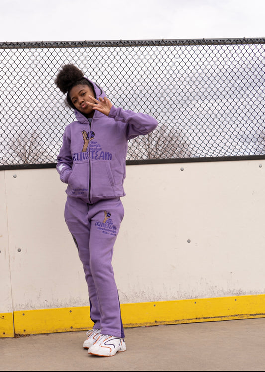 Youth YWC X GLT Purple Jumpsuit