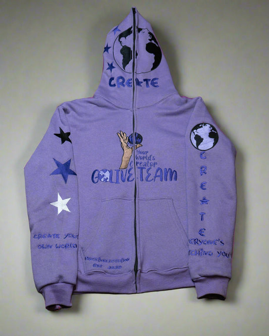 Youth YWC X GLT Purple "Your Way" Hoodie