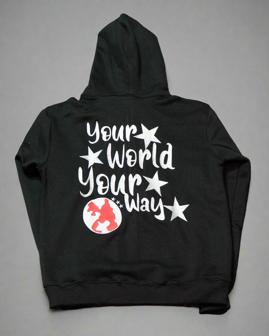 YWC X GLT Black Jumpsuit