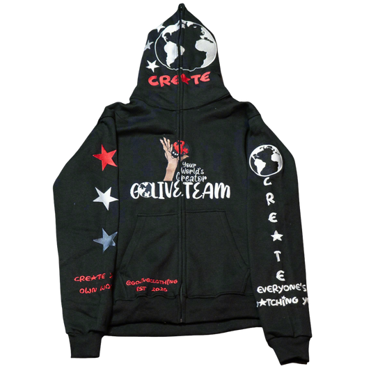 YWC X GLT Black Jumpsuit