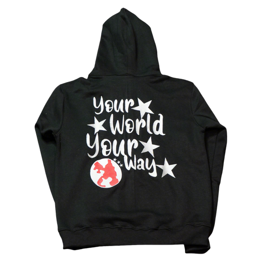 YWC X GLT Black Jumpsuit