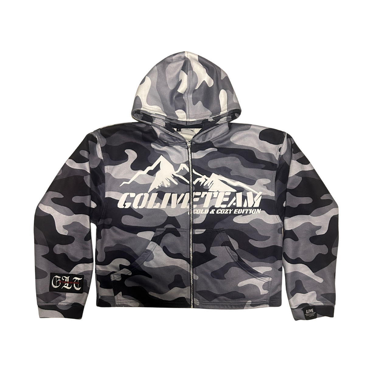 GoLiveTeam “Cold & Cozy Edition” Camo Hoodie