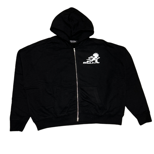 Black "GLC" Cropped Jacket